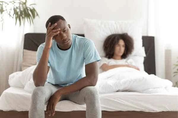 Man upset about ED symptoms Uxbridge