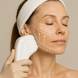 Woman having HI-FU to reduce wrinkles call LA LIPO Uxbridge Now!