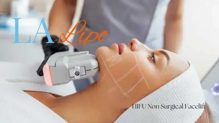 HIFU non surgical facelift Uxbridge for skin tightening and shaping.